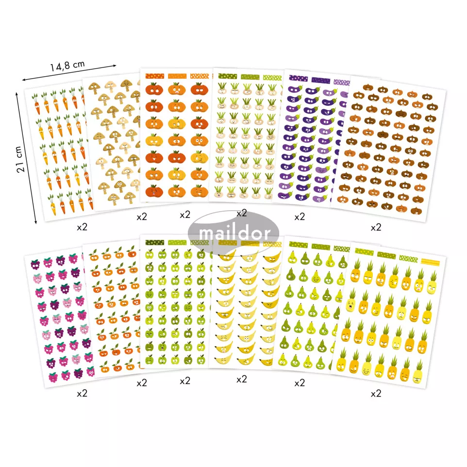 Book Stick A5 - Emoticons-/ St.