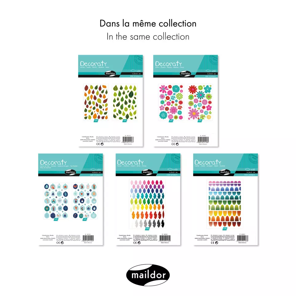 Decoraty, Bag 20 pl 14.8x21cm,...