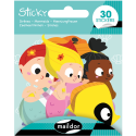 Sticky, Sirènes, 30 gommettes/ Pce