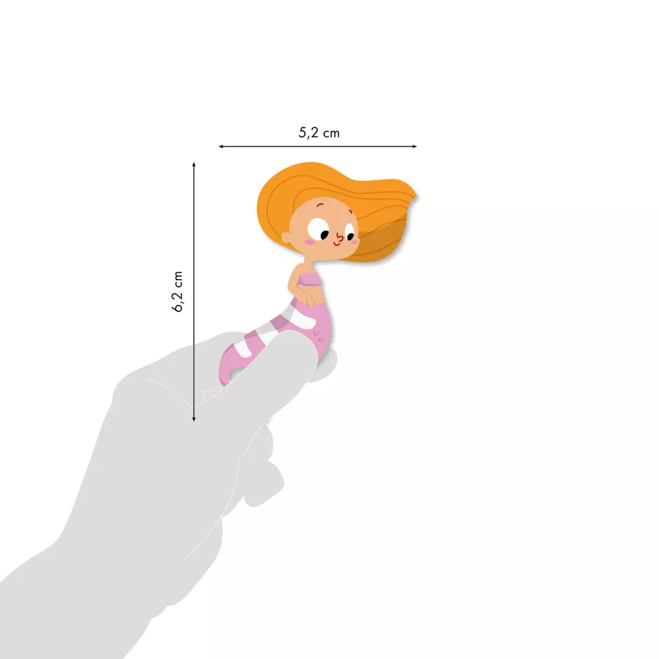 Sticky, Sirènes, 30 gommettes/ Pce