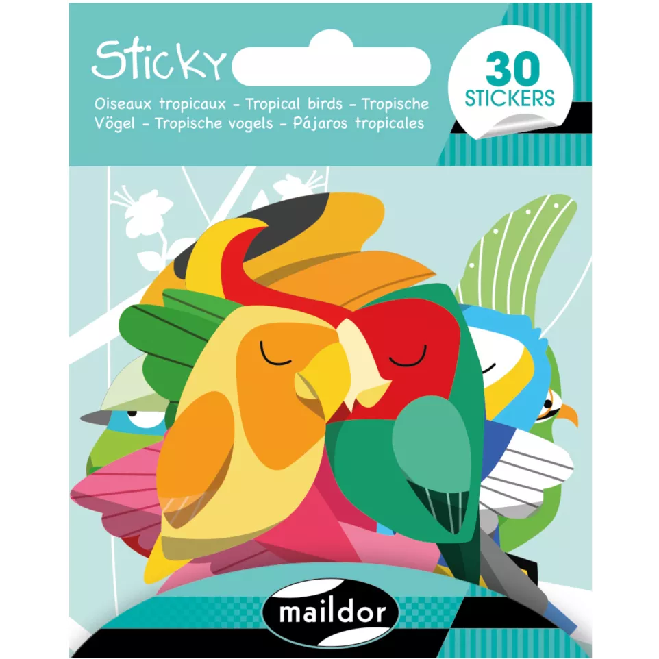 Sticky, Tropische vo-gels, 30...