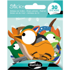 Sticky, Dieren van d-e...