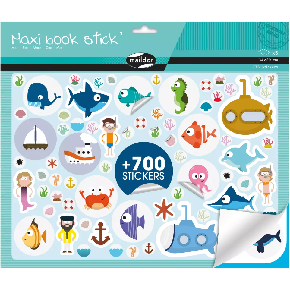 Maxi Book Stick', Mer-/ Pc.