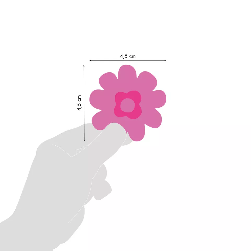 Decoraty, Bloemen, 20 vel-/ St.