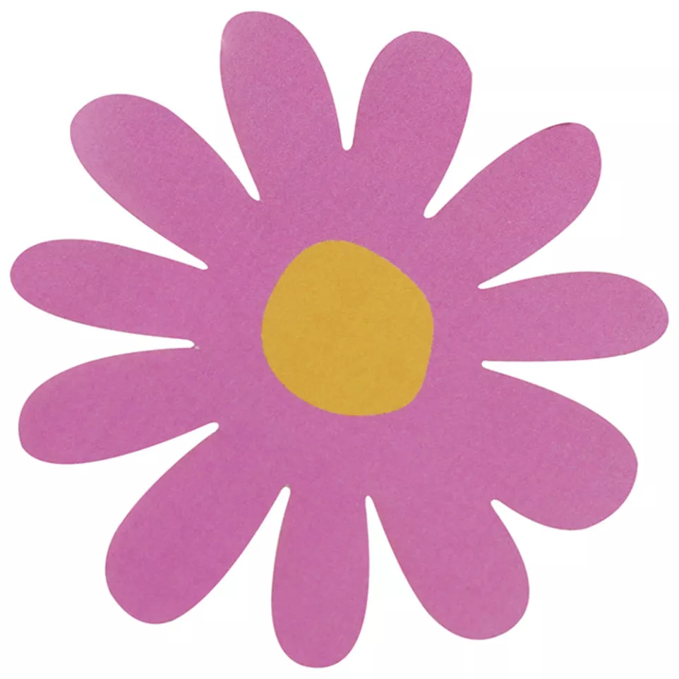 Decoraty, Bloemen, zakje 6 vel-/ St.