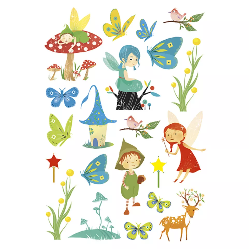 Dreamy, Bag 6 pl 14.8x21cm, Fairies/ Pc.