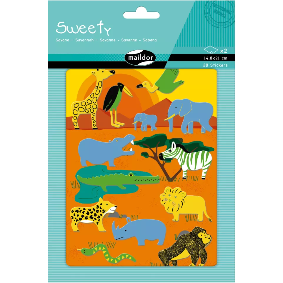 Sweety, Bag 2 pl 14.8x21cm, Savannah/...