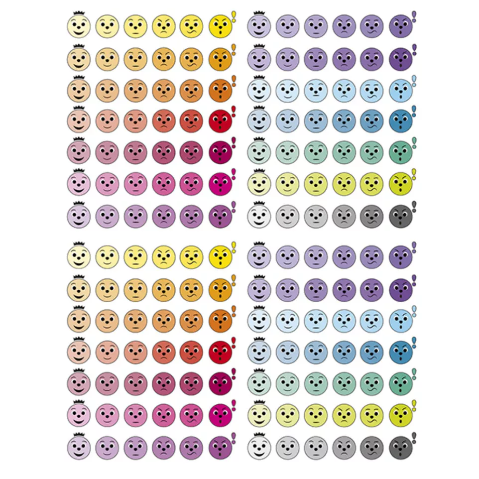 Educatief, Evaluatie Smileys,20vel-/ St.