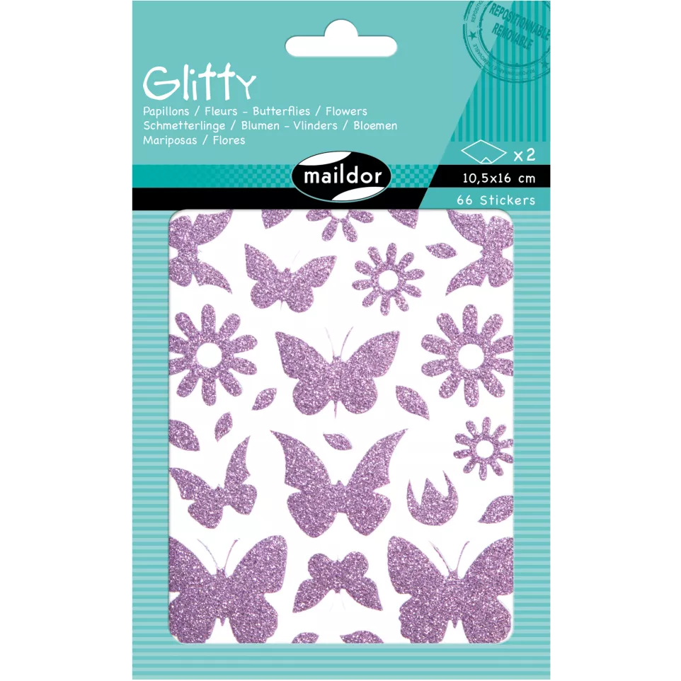 Glitty, Sach 2 pl 10,5x16cm,...