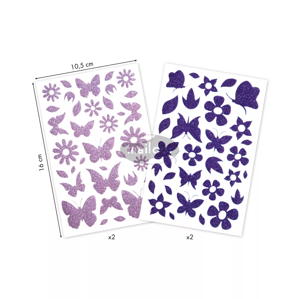Glitty, Sach 2 pl 10,5x16cm,...