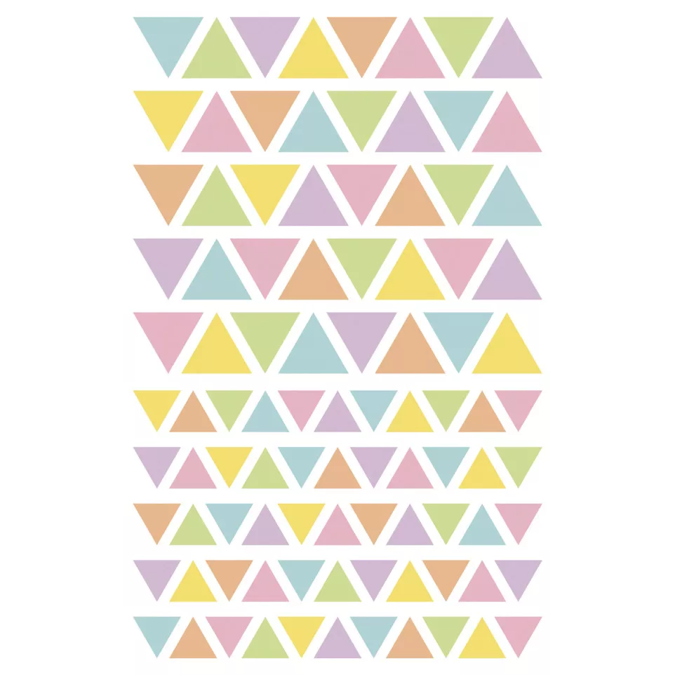 Initial, Geometrisch-e fel/pastel, 20...