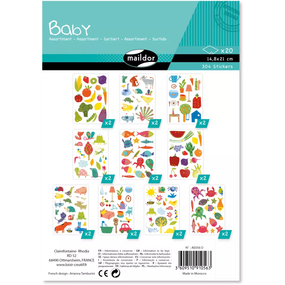 Baby, Sach 20 pl 14,8x21cm,...