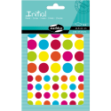 Initial, Bag 4 pl 10.5x16cm, Round/ Pc.