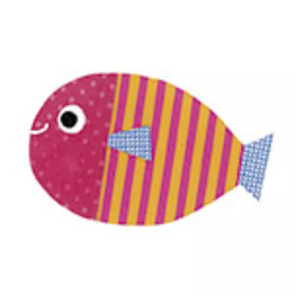 Baby, Sach 6 pl 14,8x21cm, Poissons/ Pce