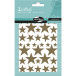 Initial, Bag 4 pl 10.5x16cm, Gold/silver, Stars/ Pc.