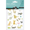 Mimi Stick', Sach 4 pl 10,5x16cm, Chats/ Pce