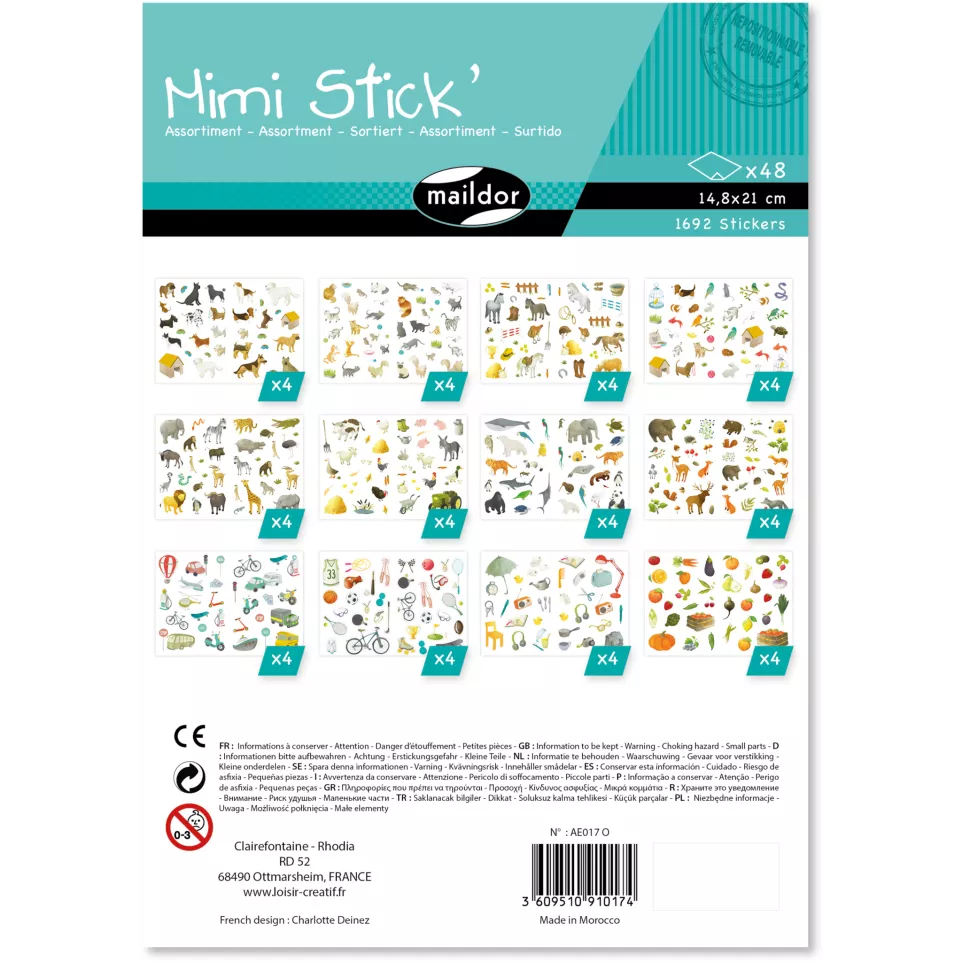Mimi Stick', Assortiment, 48 vel-/ St.