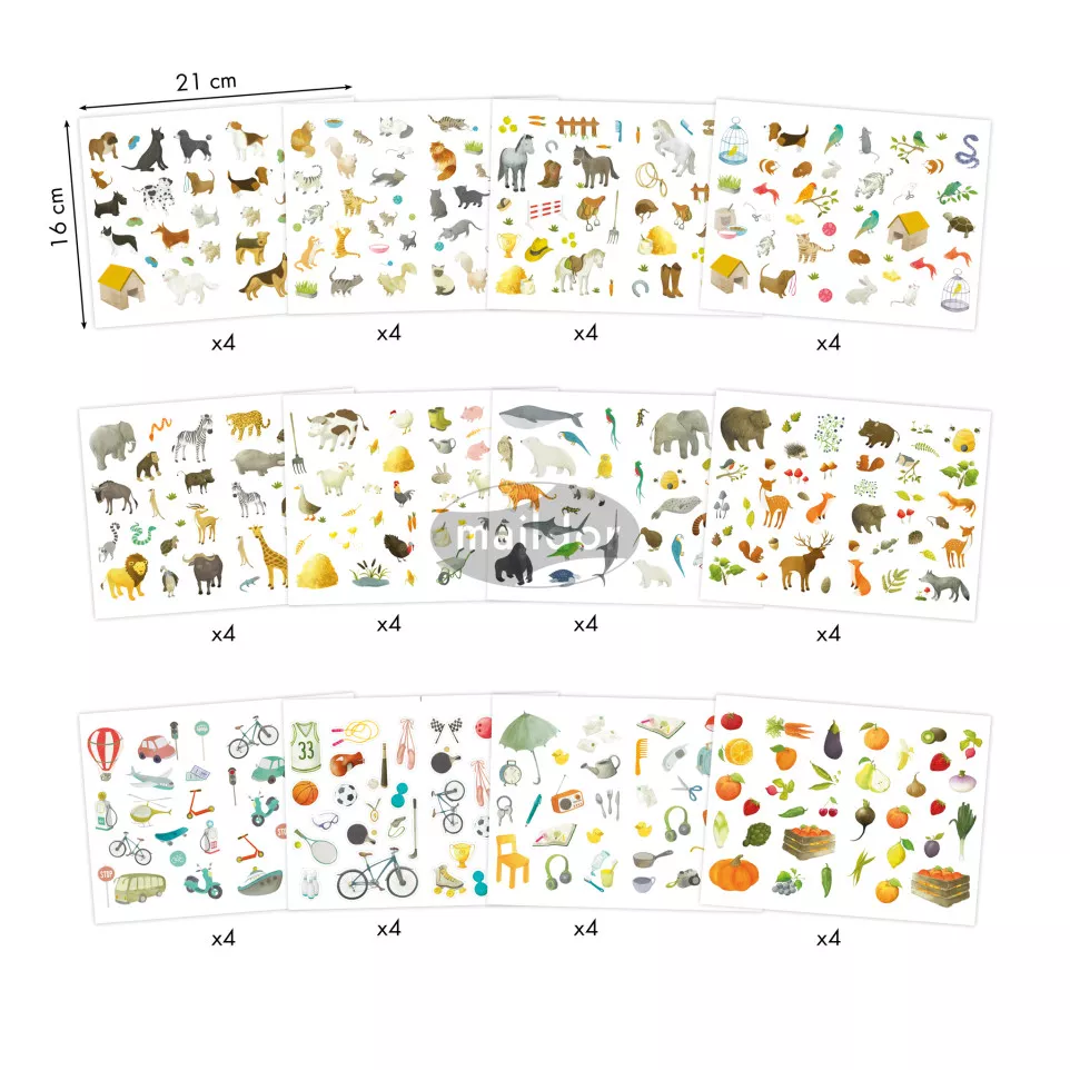 Mimi Stick', Bag 48 pl 21x16cm,...