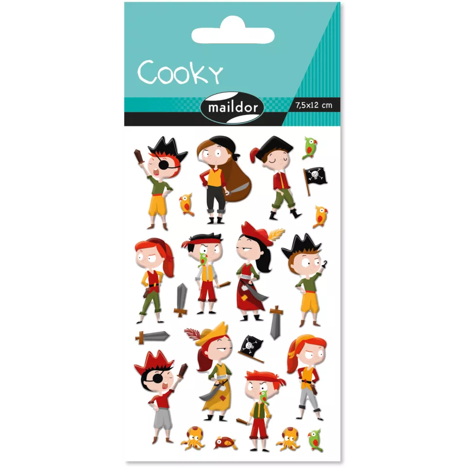 Cooky, Bag 1 pl 7.5x12cm, Pirates/ Pc.