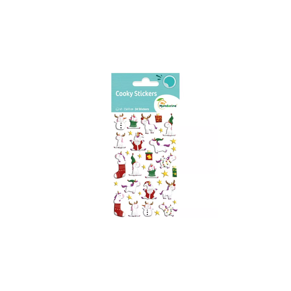 Cooky, Bag 1 pl 7.5x12cm, Christmas...