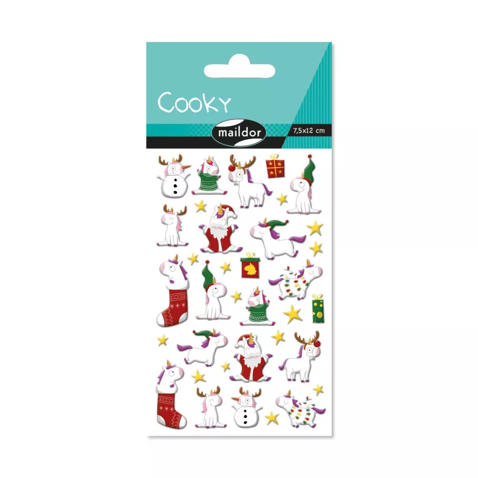Cooky, Bag 1 pl 7.5x12cm, Christmas...