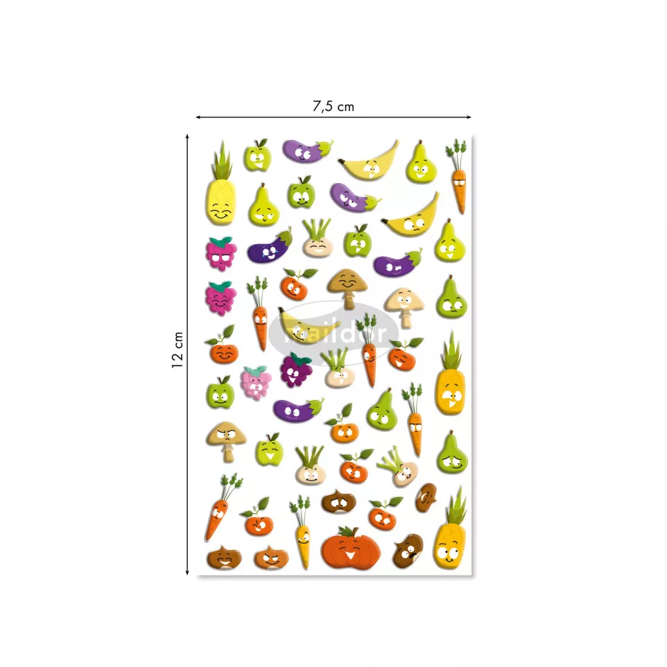 Cooky, Pak 1 vel 7,5x12cm Emoticons-/...