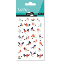 Cooky, Sach 1 pl 7,5x12cm, Oiseaux/ Pce