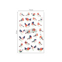 Cooky, Sach 1 pl 7,5x12cm, Oiseaux/ Pce