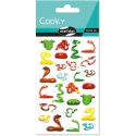 Cooky, Sach 1 pl 7,5x12cm, Serpents/ Pce