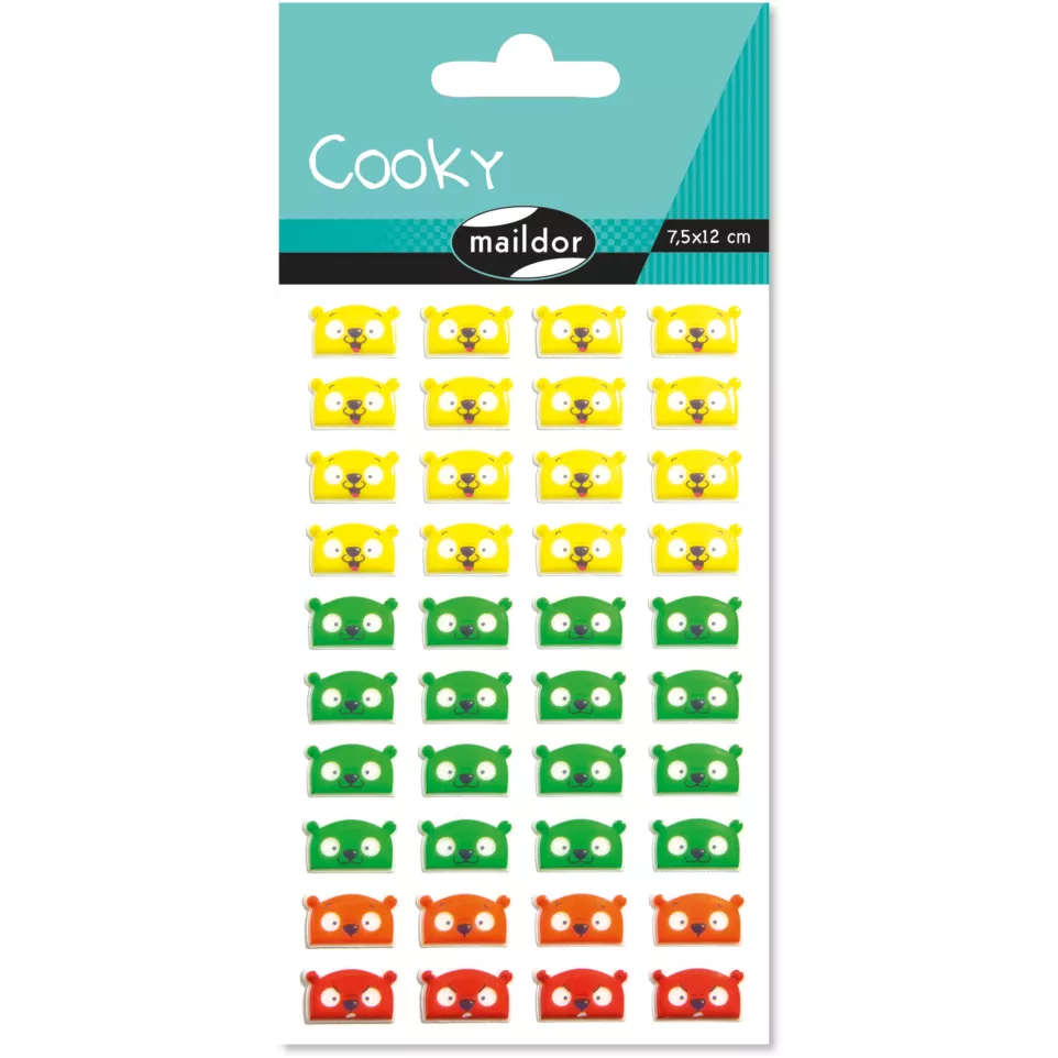 Cooky, Emoticons beren-/ St.