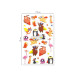 Cooky, Bag 1 pl 7.5x12cm, Super Hero Animals/ Pc.