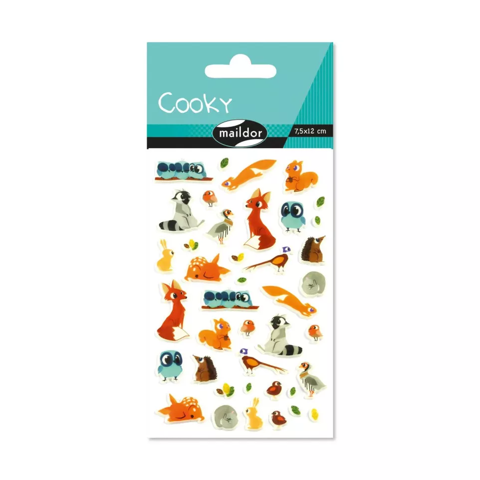 Cooky, Sach 1 pl 7,5x12cm, Animaux de...