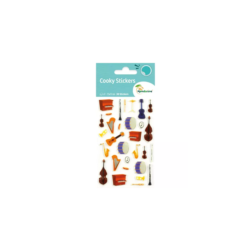 Cooky, Bag 1 pl 7.5x12cm, Musical...