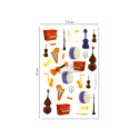 Cooky, Bag 1 pl 7.5x12cm, Musical instruments/ Pc.
