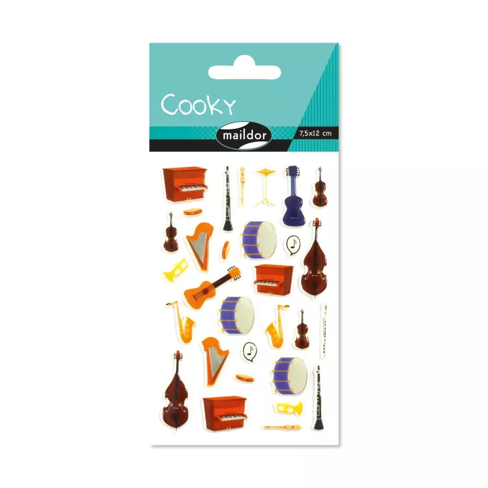 Cooky, Bag 1 pl 7.5x12cm, Musical...
