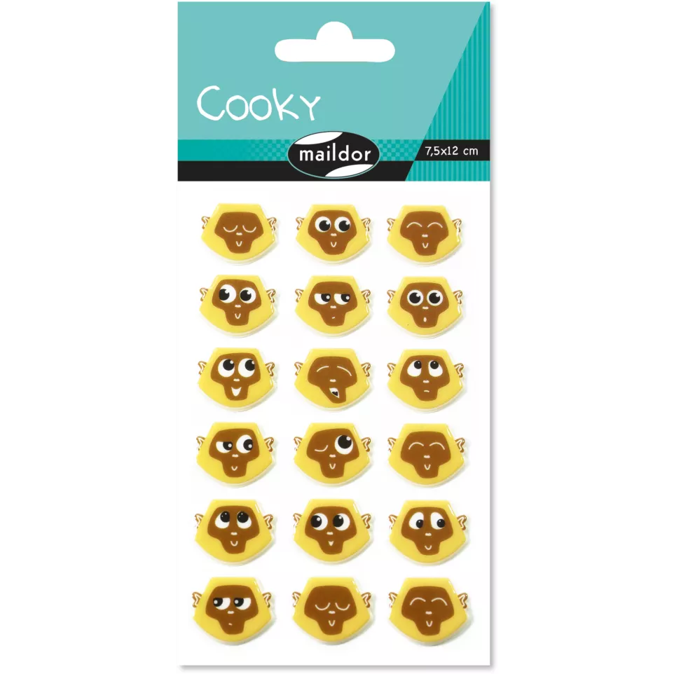 Cooky, Emoticones monkeys/ Pc.