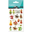 Cooky, Bag 1 pl 7.5x12cm, Knights/ Pc.