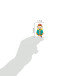 Cooky, Bag 1 pl 7.5x12cm, Knights/ Pc.