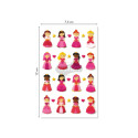Cooky, Sach 1 pl 7,5x12cm, Princesses 2/ Pce