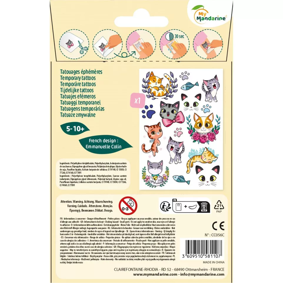 Tattoo' Mania, Chats/ Pce