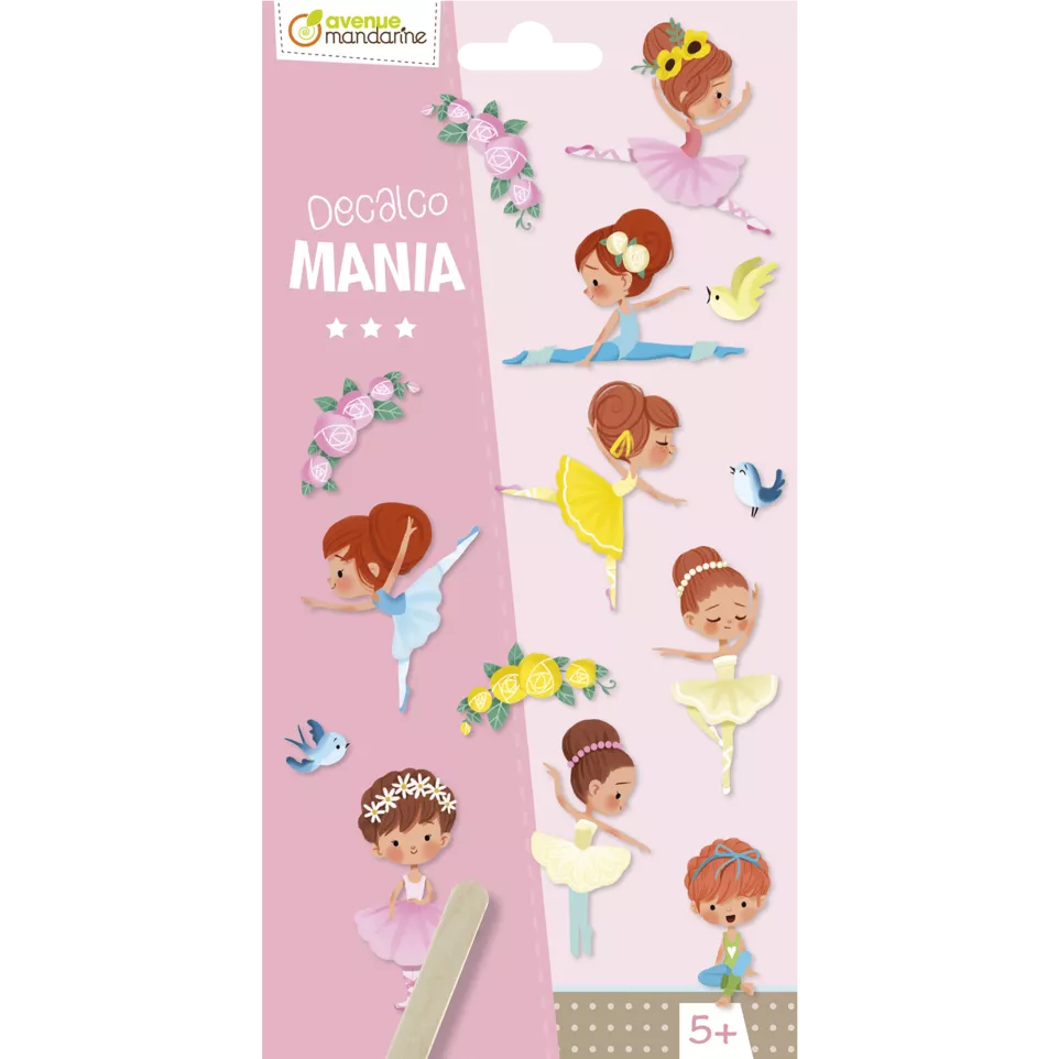 Decalco' Mania, Danseuses/ Pce