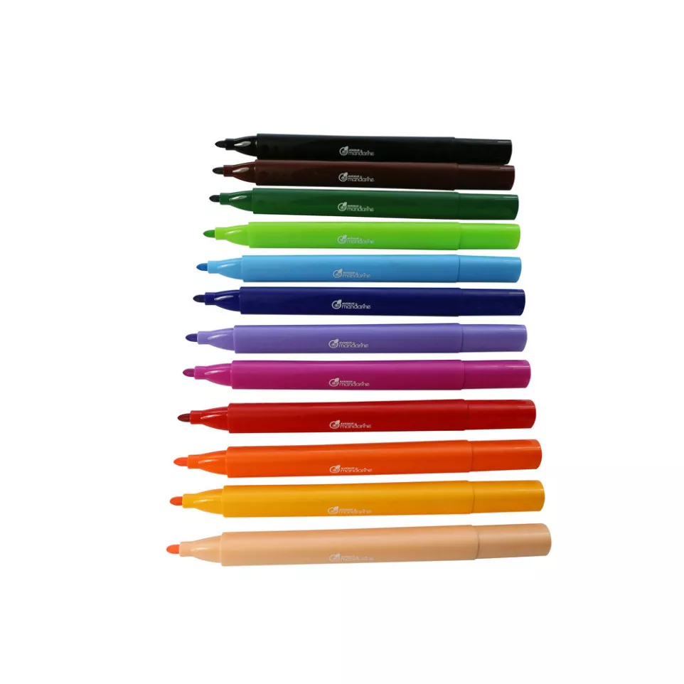 Pouch of 12 markers/ Pc.