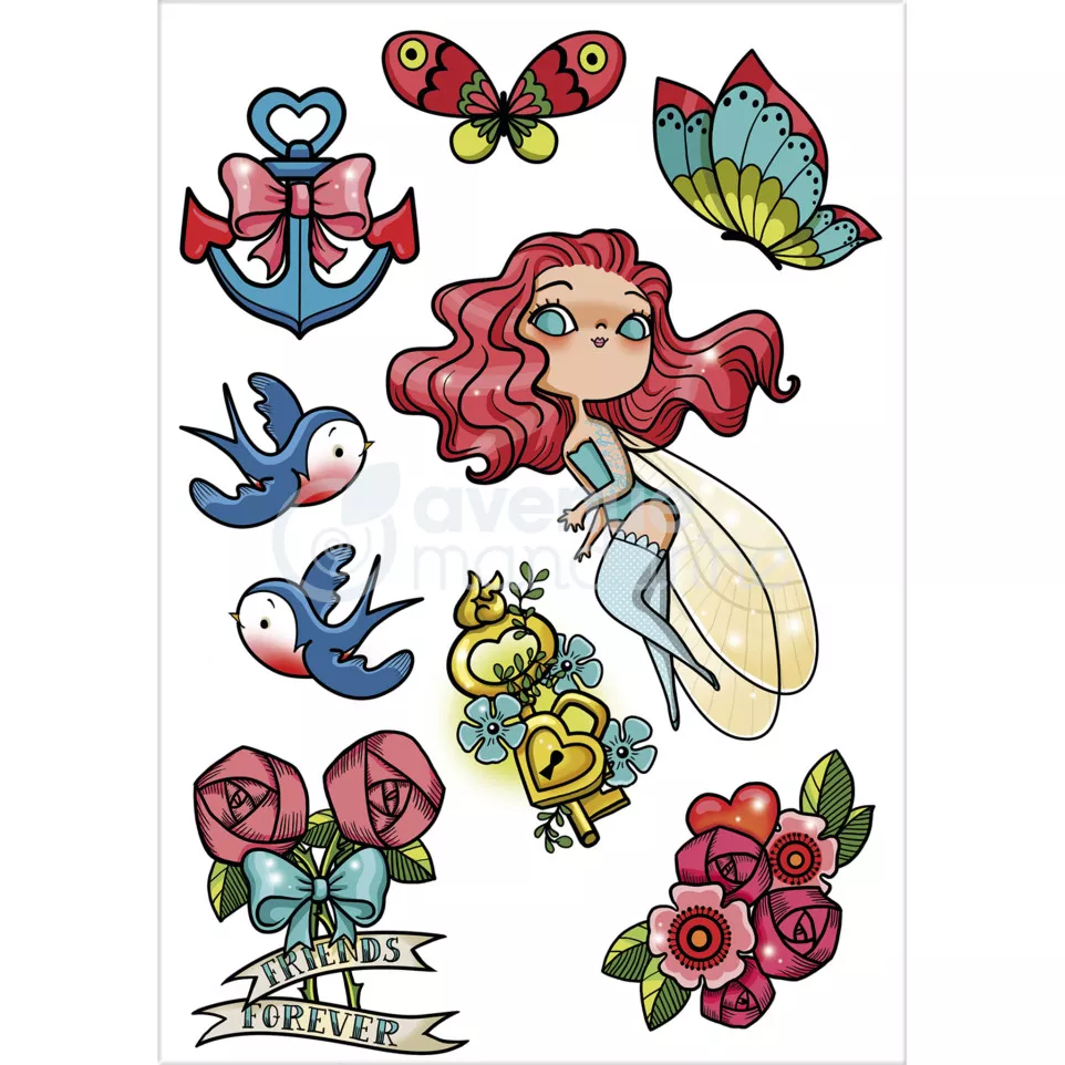 Tattoo' Mania, Fée/ Pce