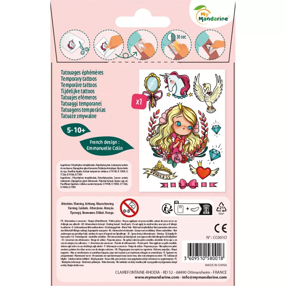 Tattoo' Mania, Princesse/ Pce