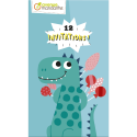 Cartes d'invitation, Dinosaures/ Pce