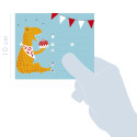 Cartes d'invitation, Dinosaures/ Pce