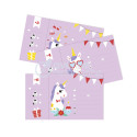 Invitation cards, Unicorns/ Pc.