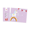 Invitation cards, Unicorns/ Pc.