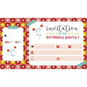* Cartes d'invitation, Garden Party/ Pce