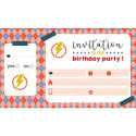 * Cartes d'invitation, Garden Party/ Pce